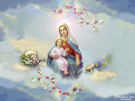 40 hình nền hình ảnh đức mẹ maria đẹp nhất của thiên chúa giáo